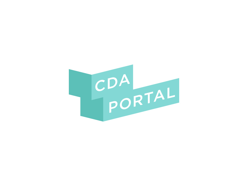 CDA PORTAL logo design by akilis13