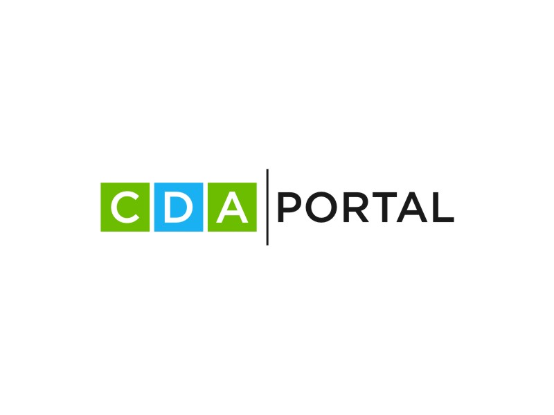CDA PORTAL logo design by alby
