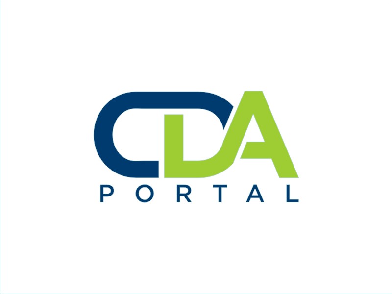 CDA PORTAL logo design by josephira