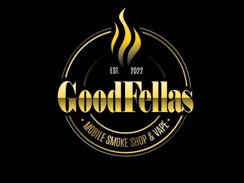 GoodFellas Mobile Smoke Shop & Vape logo design by Dakon