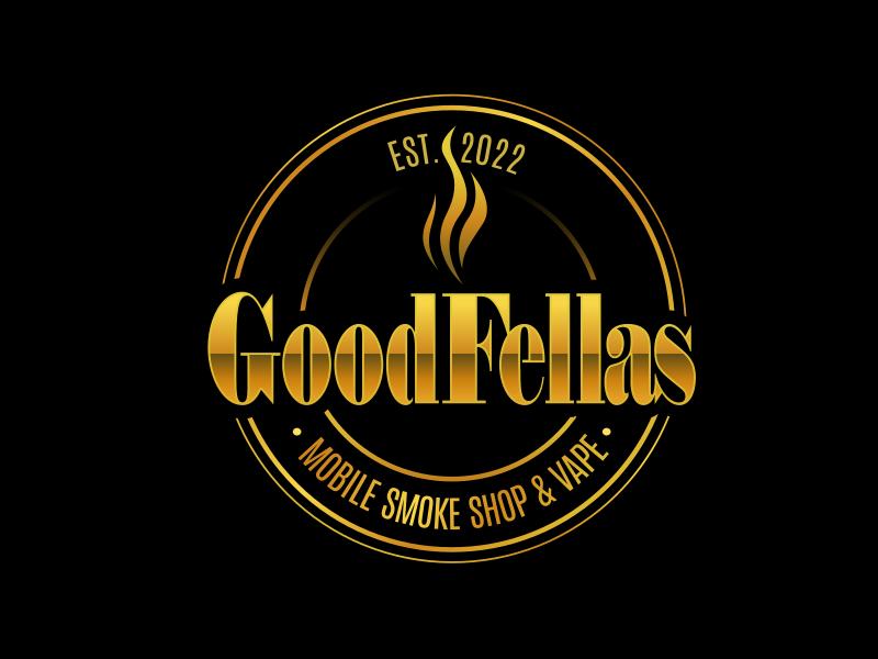 GoodFellas Mobile Smoke Shop & Vape logo design by Dakon
