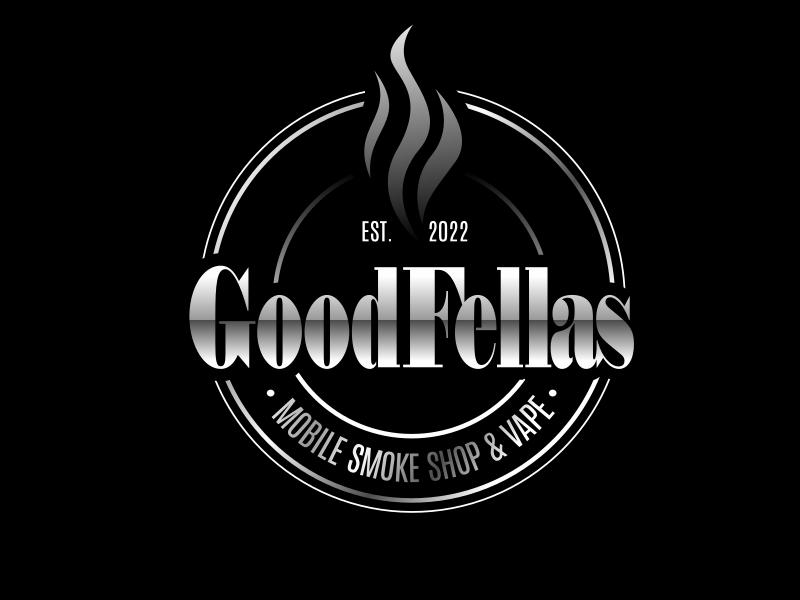 GoodFellas Mobile Smoke Shop & Vape logo design by Dakon
