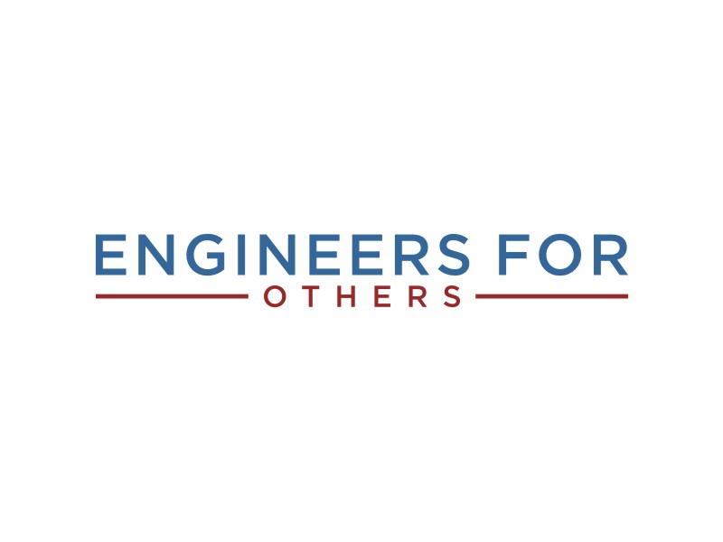 Engineers for Others logo design by Artomoro