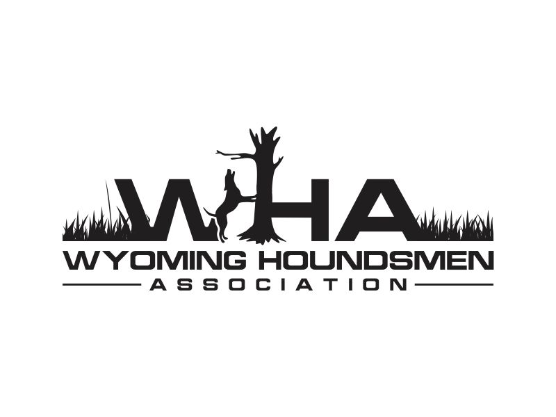 Wyoming Houndsmen Association logo design by rokenrol