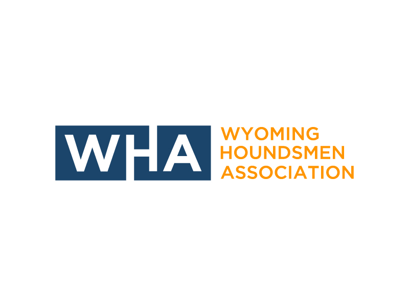 Wyoming Houndsmen Association logo design by Fear
