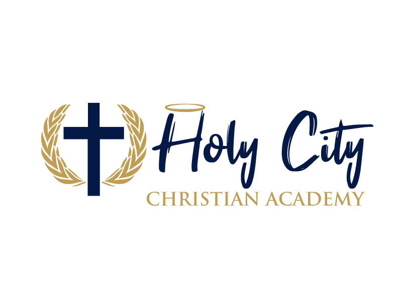 Holy City Christian Academy logo design by ElonStark