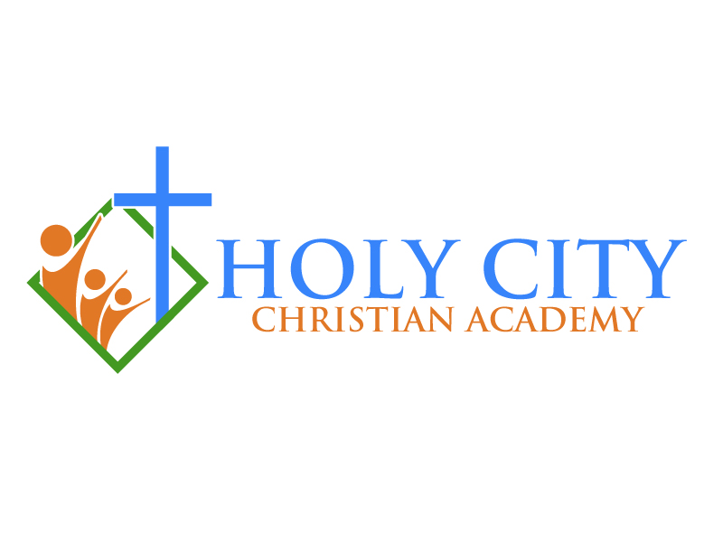 Holy City Christian Academy logo design by ElonStark