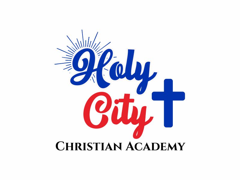 Holy City Christian Academy logo design by Greenlight
