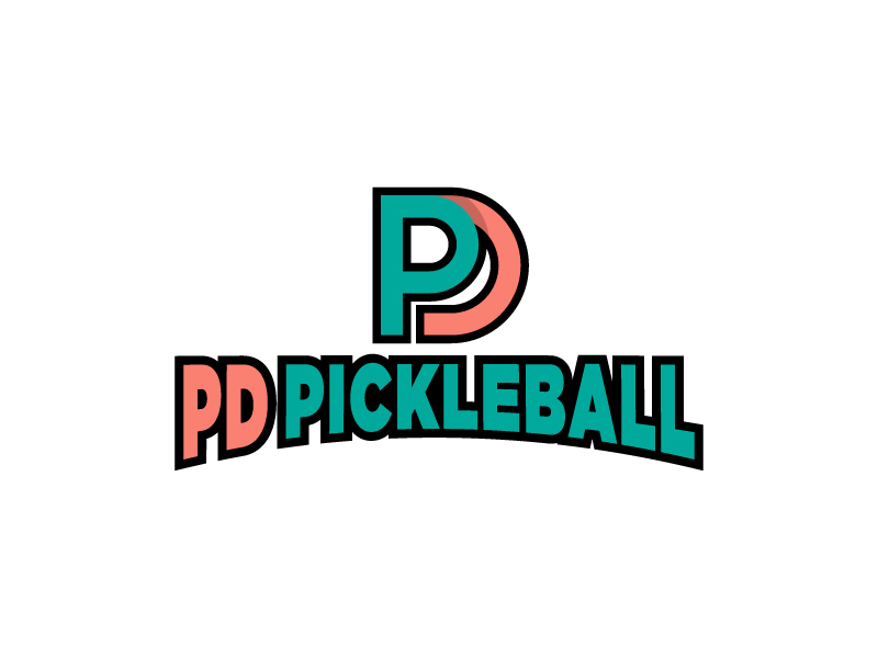 PD Pickleball logo design by mewlana