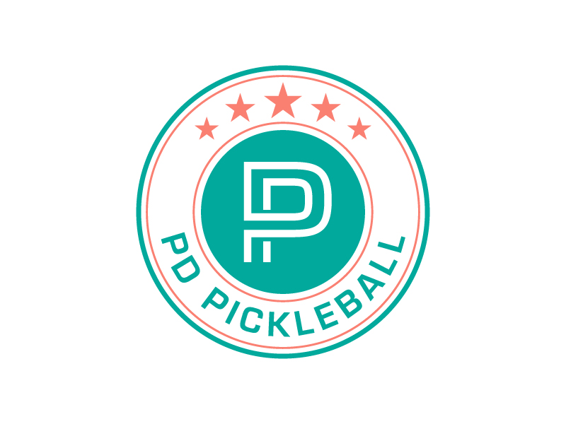 PD Pickleball logo design by sakarep