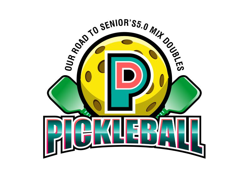 PD Pickleball logo design by GURUARTS