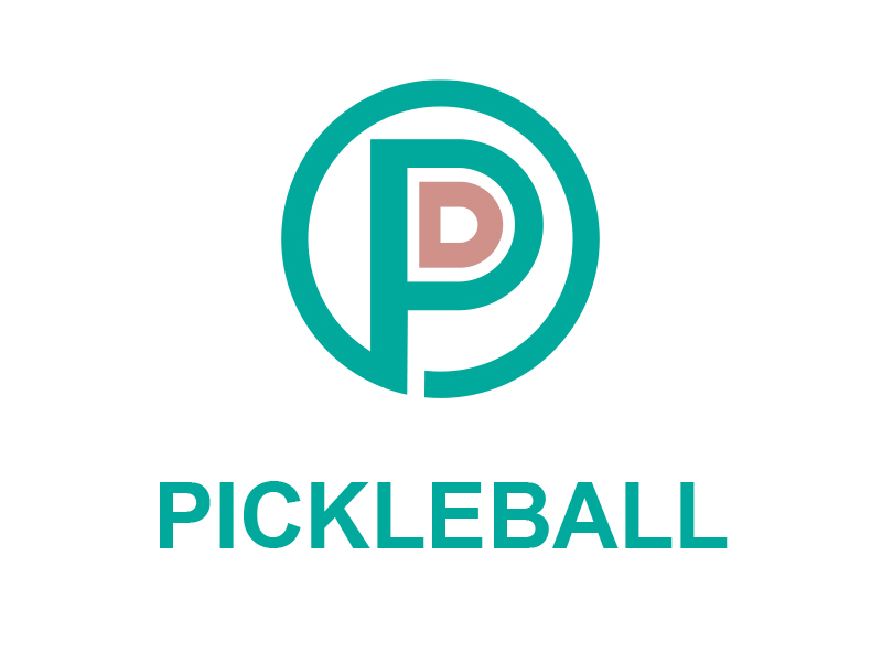 PD Pickleball logo design by MarkindDesign