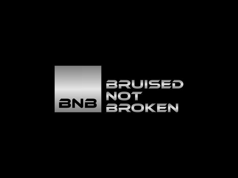 BRUISED NOT BROKEN logo design by salis17