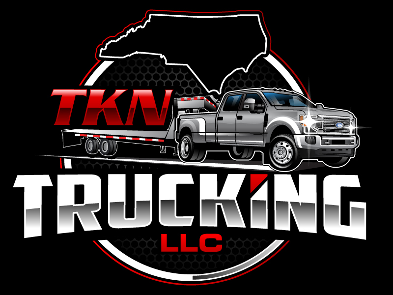 TKN TRUCKING LLC logo design by Suvendu