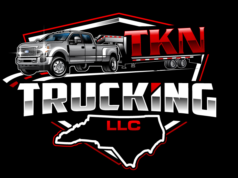 TKN TRUCKING LLC logo design by Suvendu