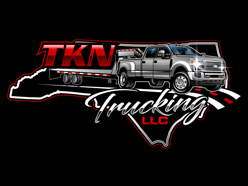 TKN TRUCKING LLC logo design by Suvendu