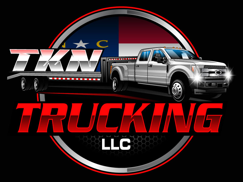 TKN TRUCKING LLC logo design by LogoQueen