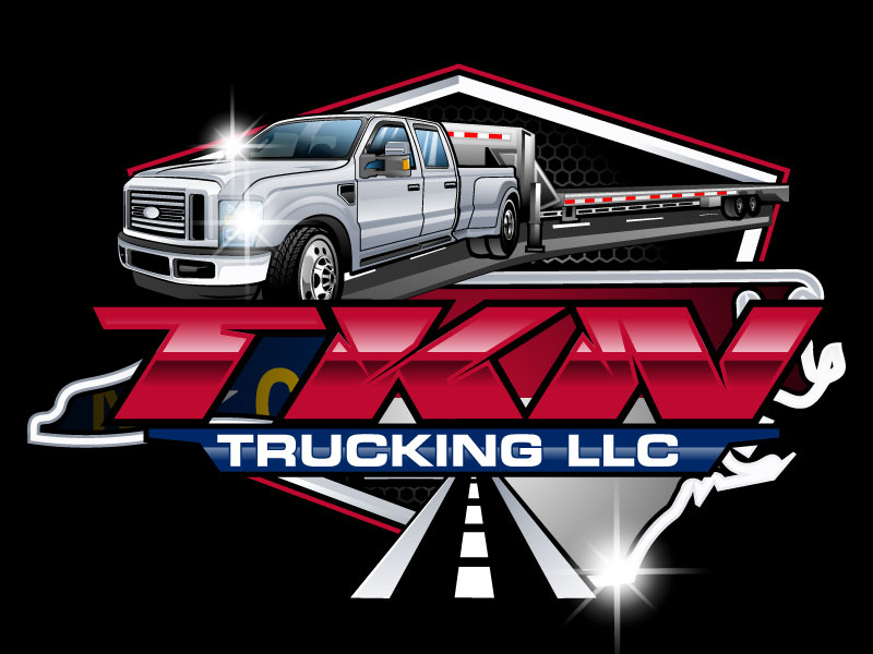 TKN TRUCKING LLC logo design by LogoQueen