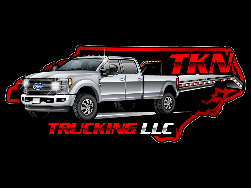 TKN TRUCKING LLC logo design by uttam
