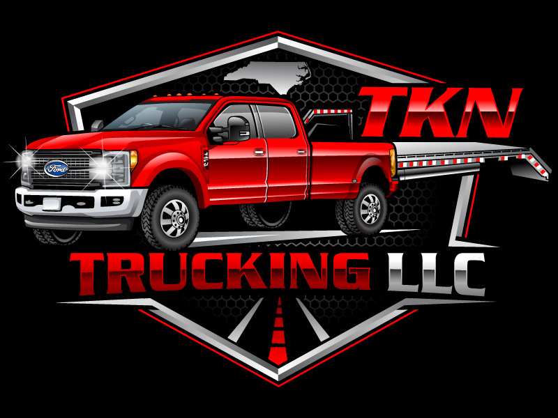 TKN TRUCKING LLC logo design by uttam