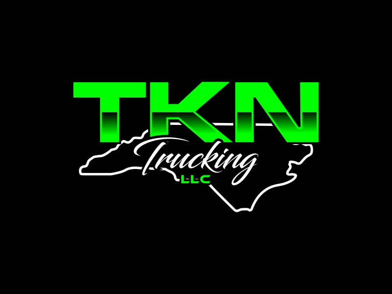 TKN TRUCKING LLC logo design by luckyprasetyo