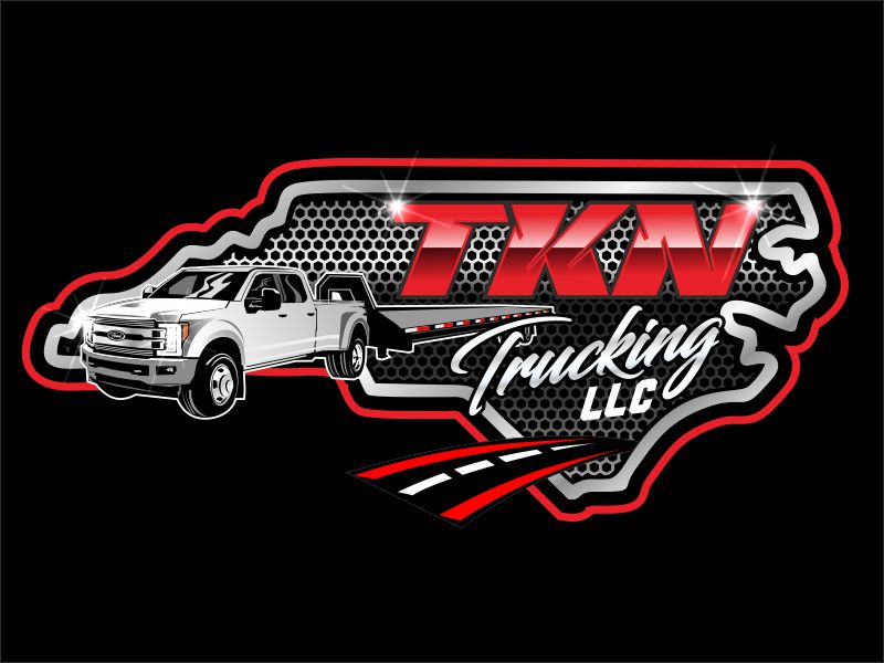 TKN TRUCKING LLC logo design by bosbejo