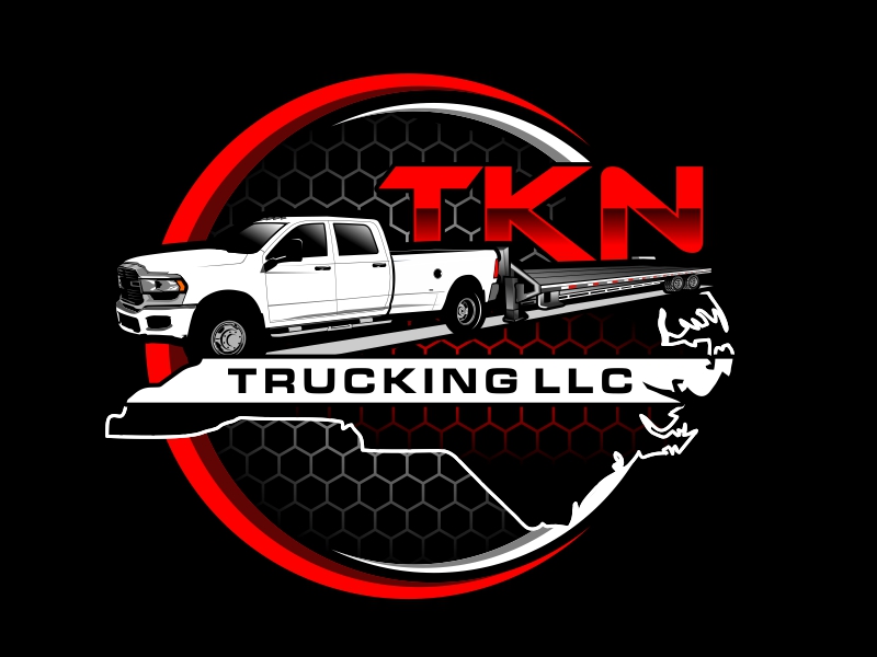 TKN TRUCKING LLC logo design by kopipanas