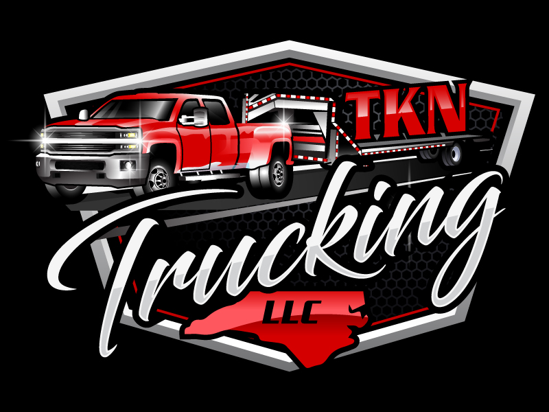 TKN TRUCKING LLC logo design by SDLOGO