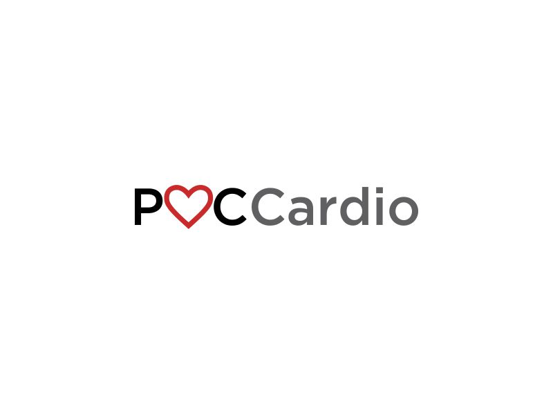 POCCardio logo design by oke2angconcept