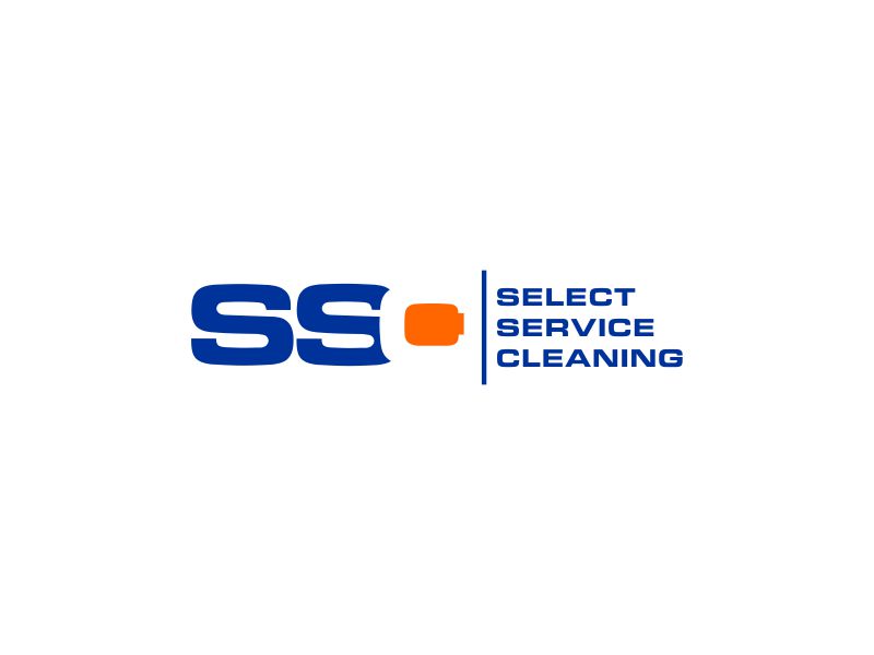 Select Service Cleaning logo design by Greenlight