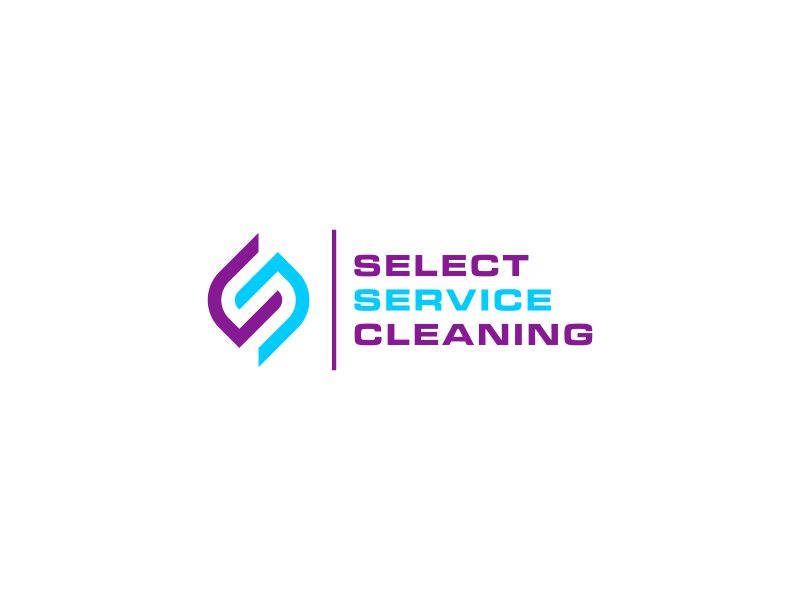 Select Service Cleaning logo design by scolessi