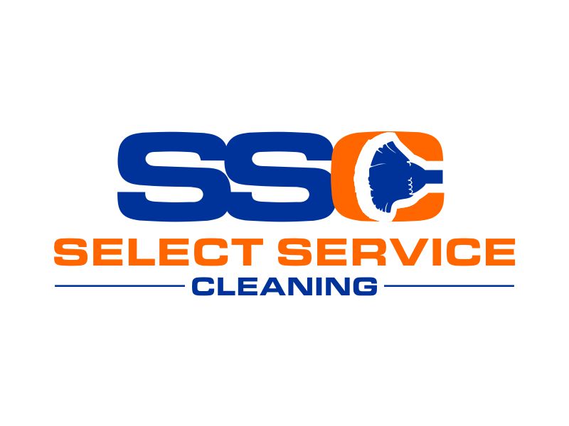 Select Service Cleaning logo design by Greenlight