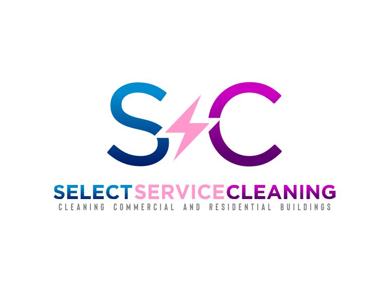 Select Service Cleaning logo design by done