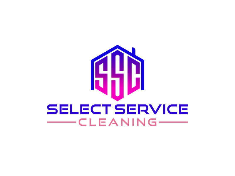 Select Service Cleaning logo design by aryamaity