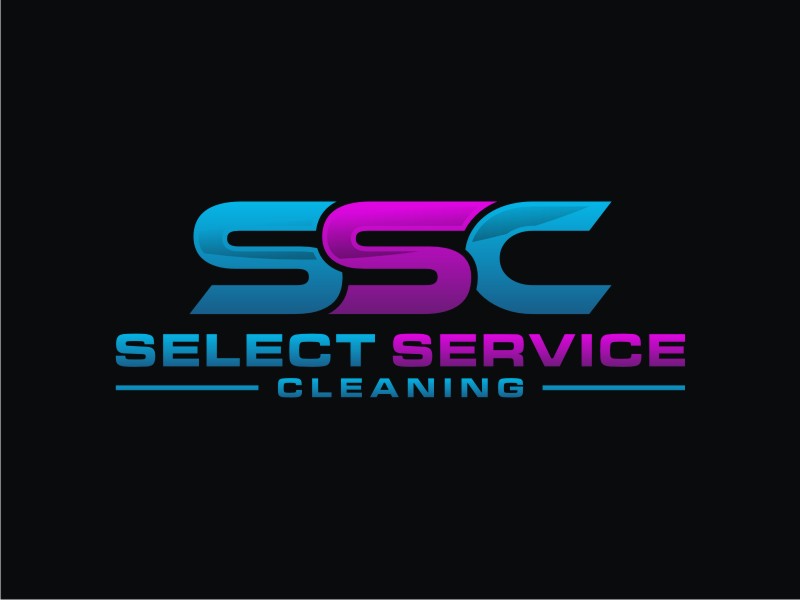 Select Service Cleaning logo design by Artomoro