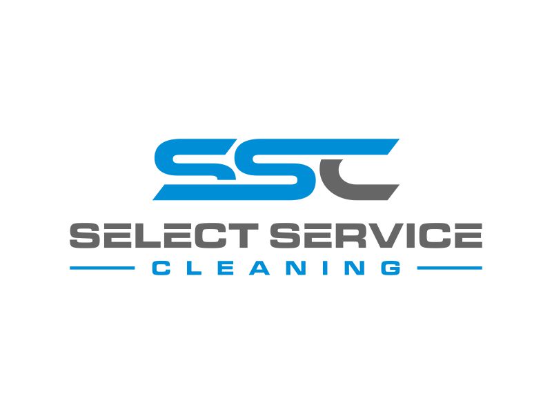 Select Service Cleaning logo design by funsdesigns