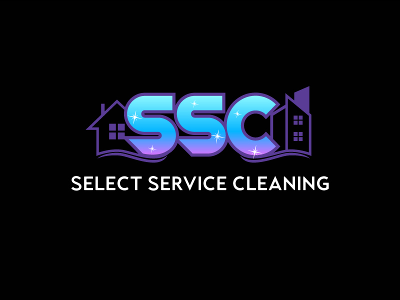 Select Service Cleaning logo design by ARTSHREE