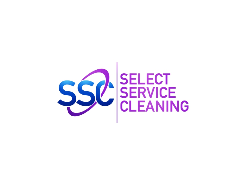 Select Service Cleaning logo design by luckyprasetyo