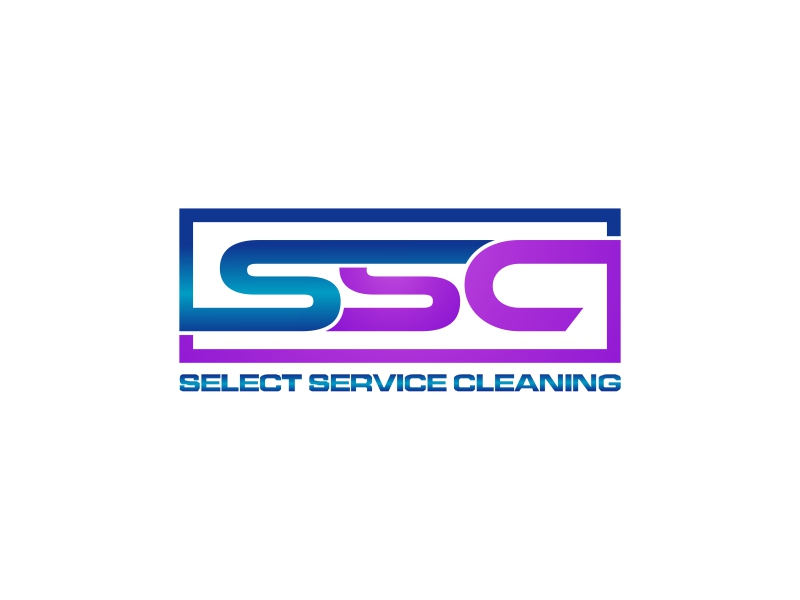 Select Service Cleaning logo design by luckyprasetyo