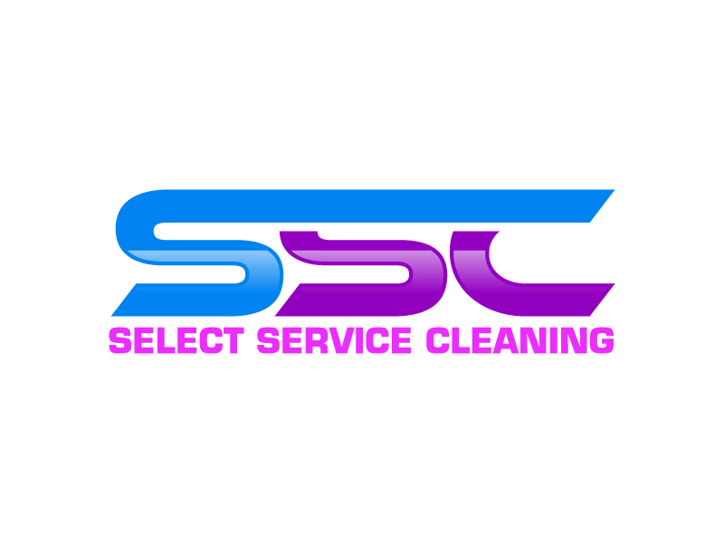 Select Service Cleaning logo design by sakarep