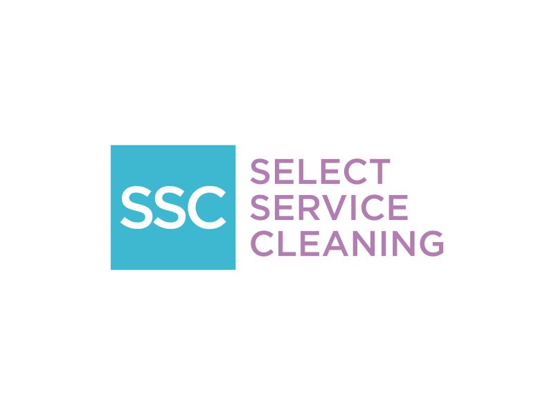 Select Service Cleaning logo design by mukleyRx