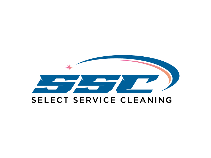Select Service Cleaning logo design by gateout
