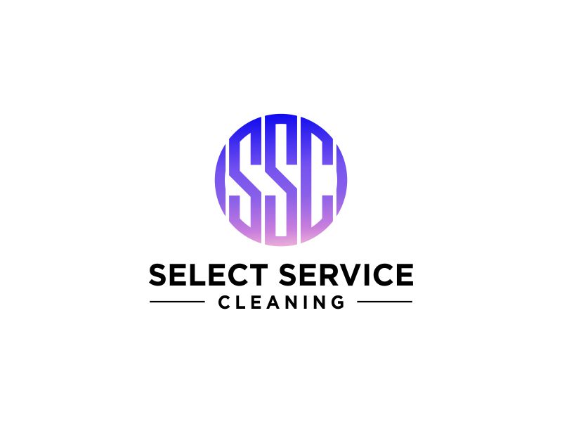 Select Service Cleaning logo design by thiotadj