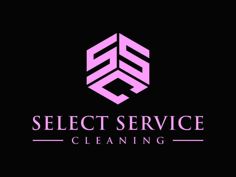 Select Service Cleaning logo design by ozenkgraphic