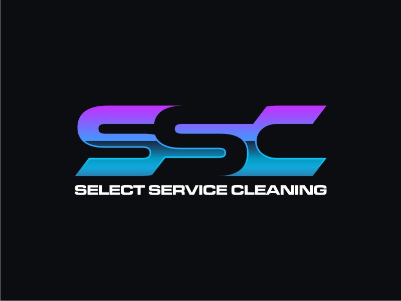 Select Service Cleaning logo design by RatuCempaka