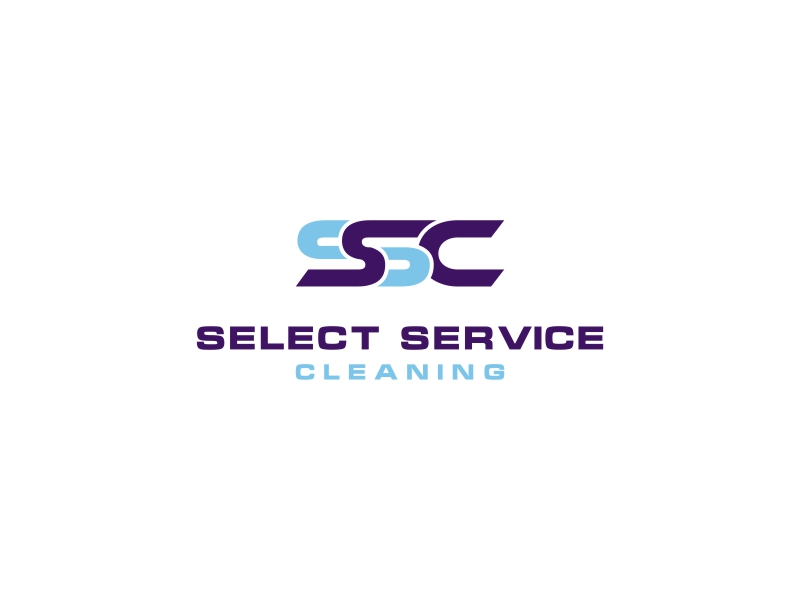 Select Service Cleaning logo design by Wahyu Asmoro