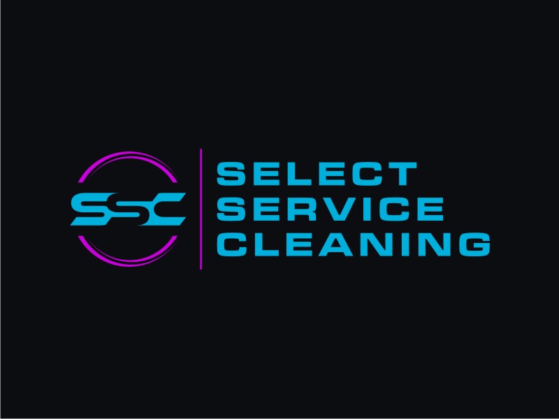 Select Service Cleaning logo design by RatuCempaka