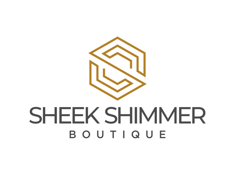 Shimmer & Sheek Boutique logo design by cikiyunn