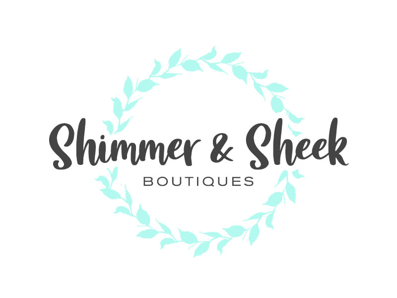 Shimmer & Sheek Boutique logo design by kunejo
