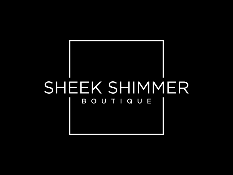 Shimmer & Sheek Boutique logo design by qqdesigns